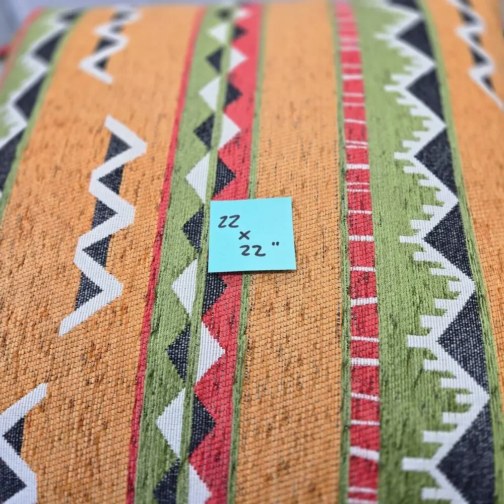 Global Tribal Accent Pillow 22x22